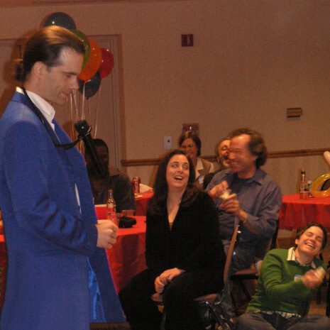 Chicago corporate magician, Fabjance, brings laughter and smiles!